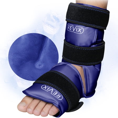 REVIX Ankle Ice Pack for Foot Injuries, Tendonitis, Plantar Fasciitis