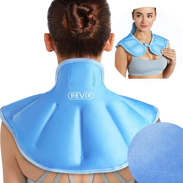 REVIX Ice Packs for Injuries Reusable, 5 Pack Hot and Cold Gel Ice
