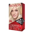 thumbnail image 1 of REVLON Colorsilk Beautiful Color Permanent Hair Color with 3D Gel Technology & Keratin, 100% Gray Coverage Hair Dye, 05 Ultra Light Ash Blonde Single Pack, 1 of 3