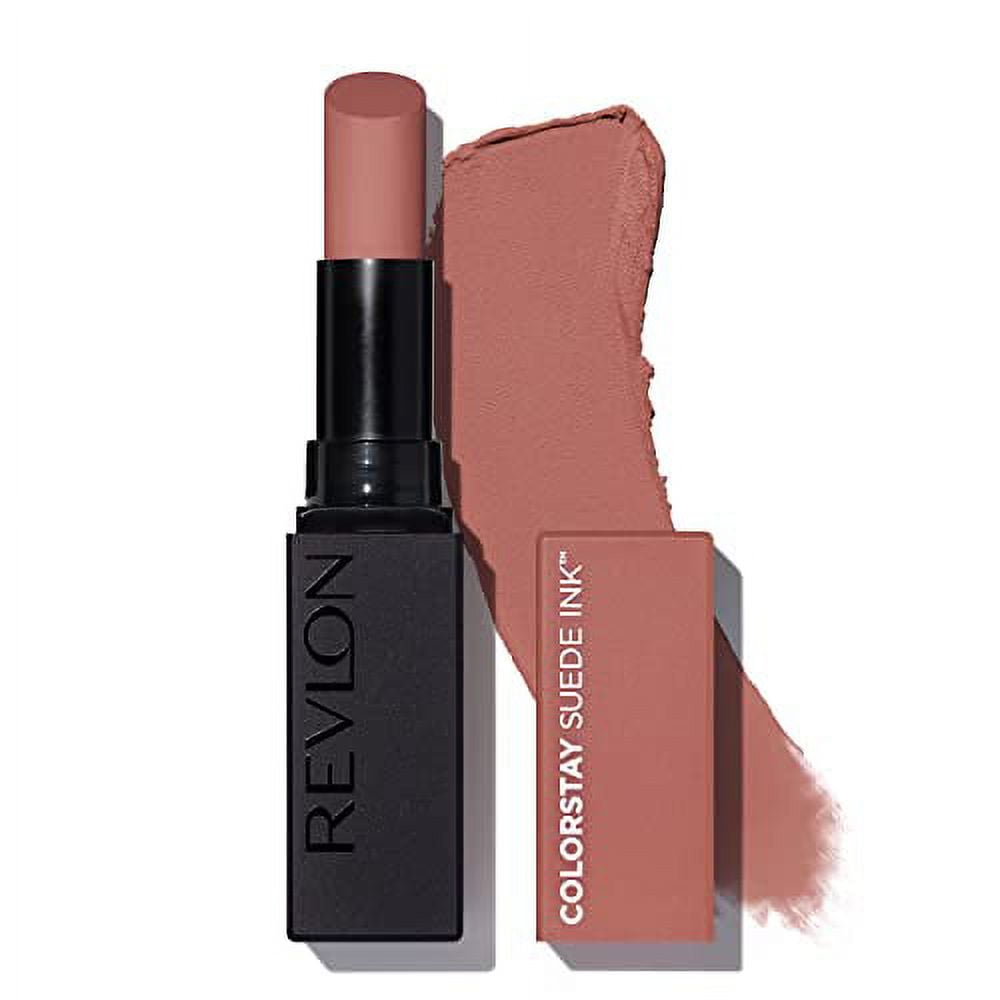 REVLON Lipstick, ColorStay Suede Ink, Builtin Primer, Infused with