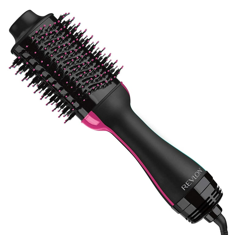 REVLON Professional Blow Dryer One Step Volumizer Enhanced 1.0 Improved Motor Hot Air Brush Black Walmart