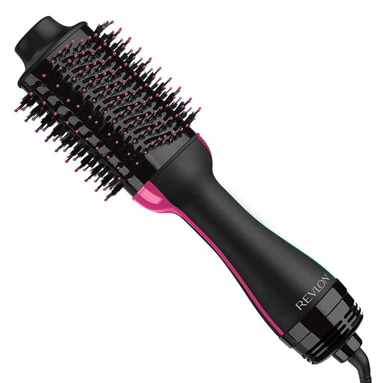 REVLON One-Step Volumizer Enhanced 1.0 Hair Dryer and Hot Air Brush | Now  with Improved Motor |  Exclusive (Black)