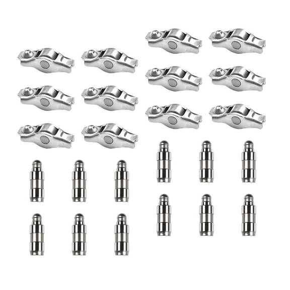REVO 12x Rocker Arms Set&12x Valve Lifters Kit 5184332AA 5184296AH for 2011-19 Chrysler Dodge Jeep 3.6L