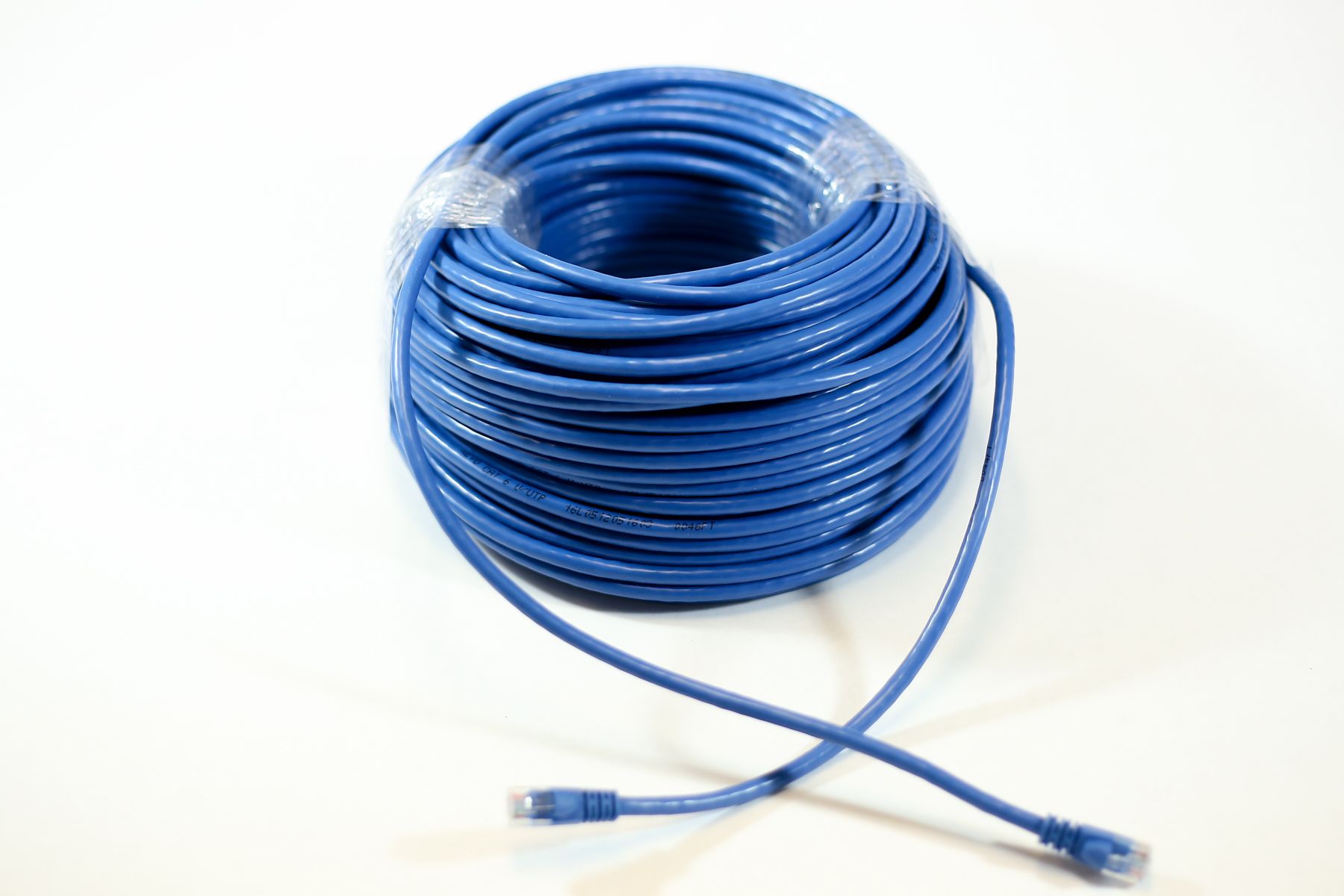 REVO 300 ft. High Grade Bare Copper 23AWG CAT6 Cable with Snagless Cable Boot - image 1 of 2