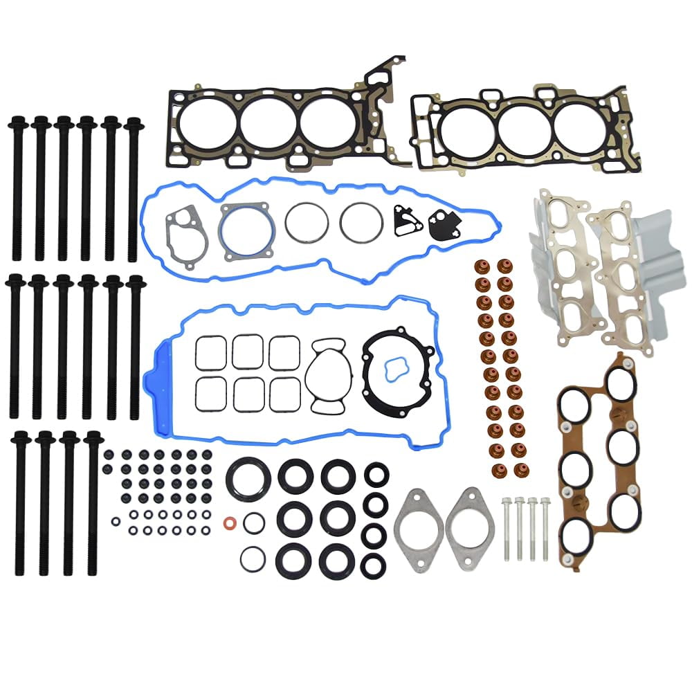 REVO Head Gasket Set w Bolts  HS26376PT5 for 09-17 Buick Enclave&Chevrolet Traverse&09-16 GMC Acadia 3.6L