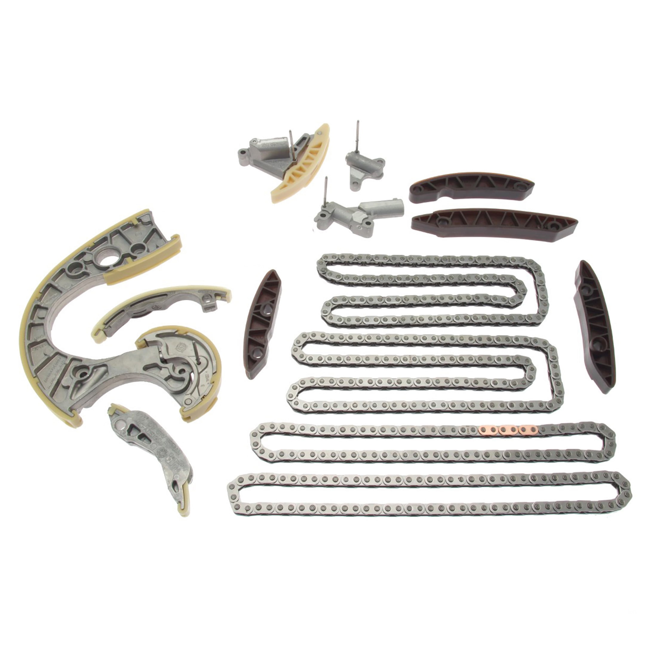 REVO Timing Chain Kit Chain Tensioner Rail 14pcs for 20042009 Audi B6