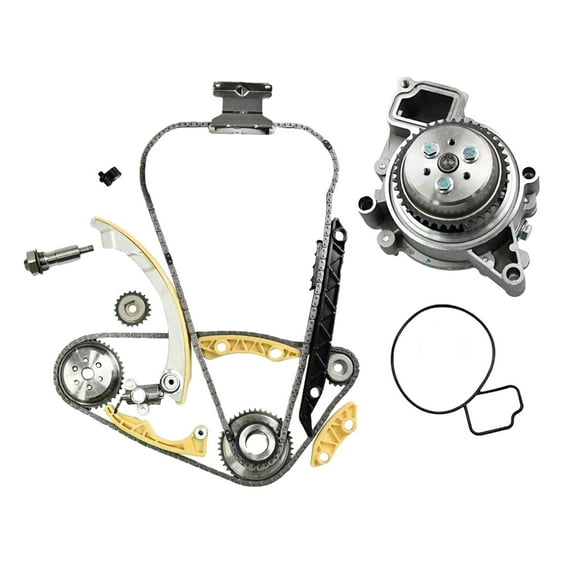 REVO Timing Chain Kit w Water Pump 9-4201S AW5092 for GMC Terrain Chevrolet Buick Pontiac 2.2L 2.4L