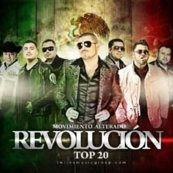 REVOLUCION TOP 20 MOVIMIENTO ALTERADO KOMANDER, BUKNAS, EDICION CULIACAN, VARIOS... (CD)