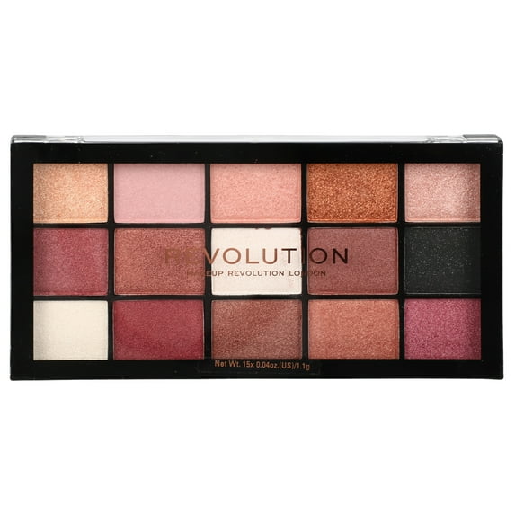 Revolution Reloaded Palette, Highly Pigmented, 15-Shade Palette, Shade Affection