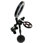 REVOLUTION - STD-30500 - Live Broadcast Stand - Tablet & Phone Desk Stand with LED Light for Live Streaming