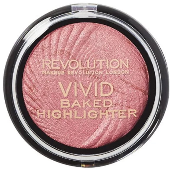 Vivid Baked Highlighter - Rose Gold lights