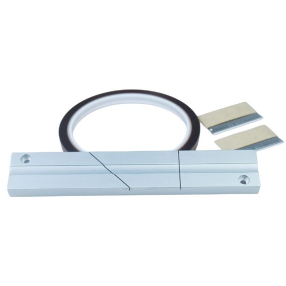 For REVOX/STUDER 1/4Inch Tape Universal Splicing Blocks + Hold Tape Repair Kit Set Last Item Available(A),1 x 1/4inch Tape Universal Splicing Blocks Kit,As Shown