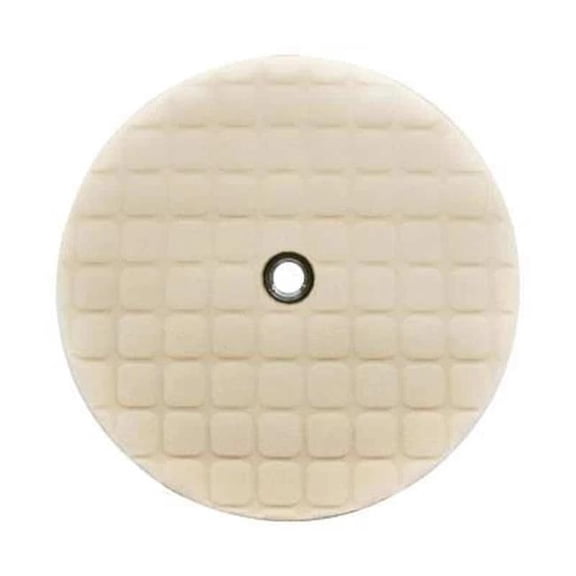 Norton NTN-91310 8 in. CCS Waffle Foam Double-Sided Cutting Pad, White