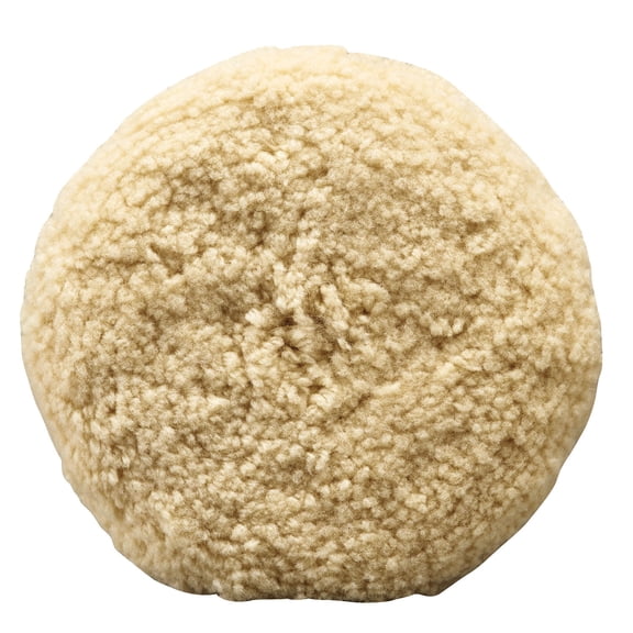 Norton NTN-91309 Farecla 8 in. Beige Double-Sided Buffing & Polishing H&L Super Cut Wool Pad