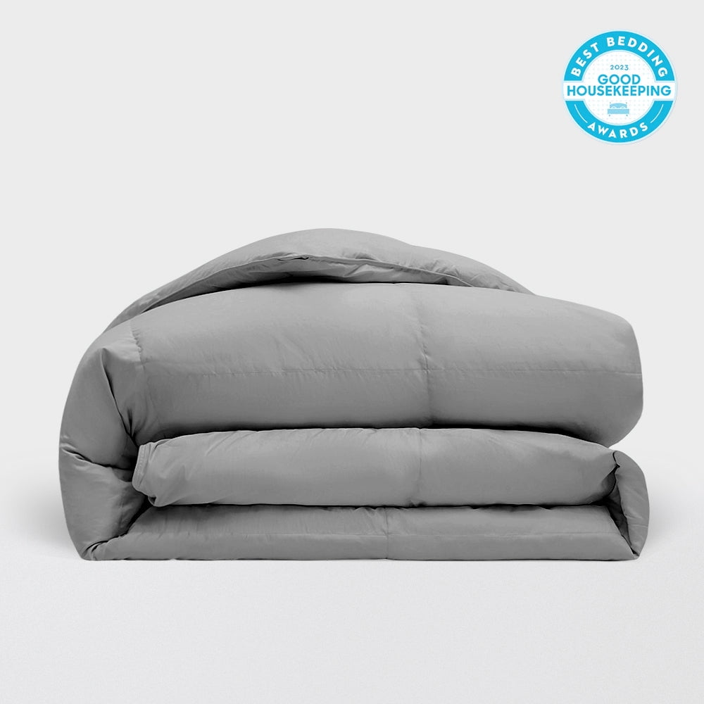 REWARDOWN Kapok Down Comforter King Size, Duck White Down and Kapok Blended Filling Winter Duvet Insert, Anti-mite Treated