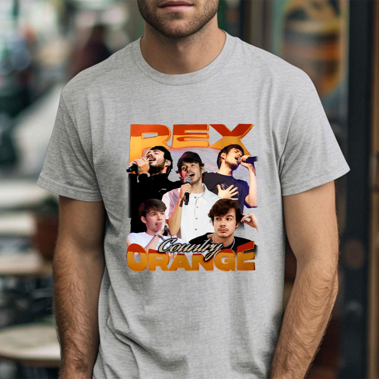 REX ORANGE COUNTY Vintage Rex Orange County Singer Fan Tees Singer