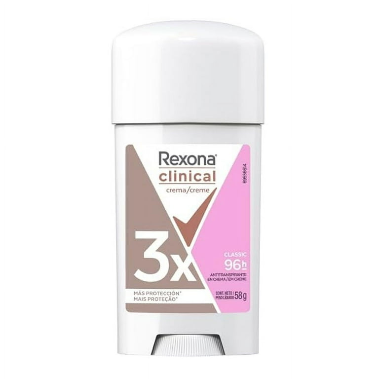 REXONA CLINICAL DEODORANT 96HRS 58G DESODORANTE CLINICO REXONA