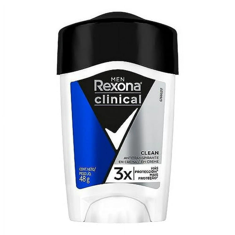 REXONA desodorante CLINICAL antitranspirante en crema para