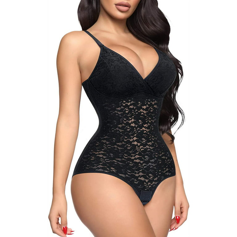Sexy Sleeveless Bodysuit for Women Tummy Control Shapewear Spaghetti Strap  Scoop Neck Tank Tops Going Out Tops Outfits