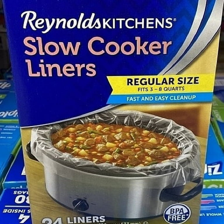  Reynolds Kitchens Slow Cooker Liners, Regular (Fits 3