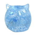 REYYOISKA Natural Gravel Handmade Glue Owl Animal Small Ornament