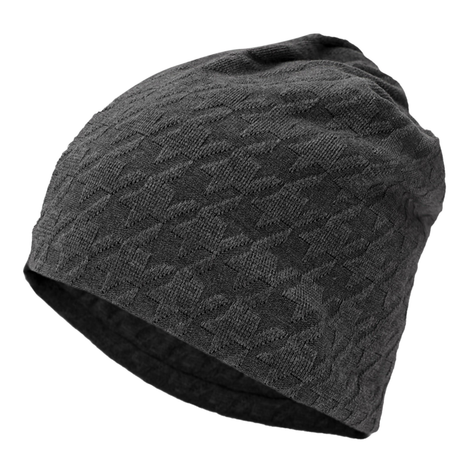 REYYOISKA Winter One Hat Dual Purpose Design Knitted Cold Cap Wool Cap