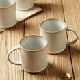 thumbnail image 1 of REZJSWFSMMJ 4 Piece Coffee Mugs Set, 12 Oz Catering Mugs Cup Set With Handle For Coffee, Tea, Cocoa, Milk - Ceramic Stoneware Drinkware Set, 1 of 4