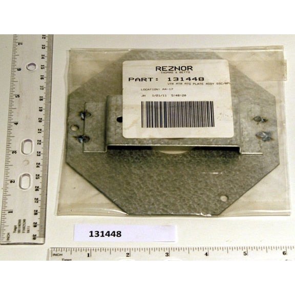 REZNOR 131448 - Vtr Motor Mtg Plate Assy Ssc/Rpv