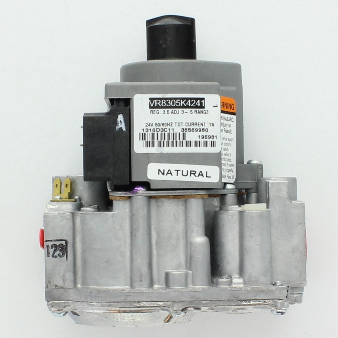 REZNOR 196981 - 24V Gas Valve 3/4 X 3/4 Natural Gas 3.5 Wc 1-St