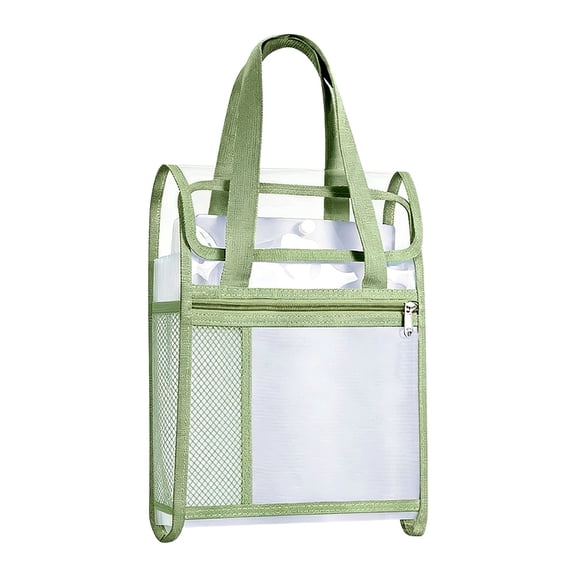REZUOFI 1 Pcs Accordion File Folder with Handles, Multi-Pocket Organizer for Documents and Papers, Expandable Tote