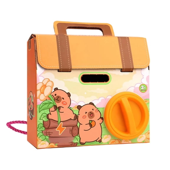 REZUOFI 1 Pcs Surprise Capsule Eggs - Creative Fun Activity Kit for Family, Educational Craft Project with Mystery Toys, Party Favor, Gift Idea for All Ages