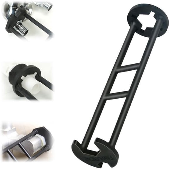 REZUOFI 2 Pcs Faucet Wrench Tool for Installation and Removal, Multi-Function Sink Plumbing with Socket Tightener, Angle Valves Maintenance