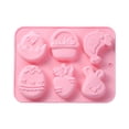 thumbnail image 1 of REZUOFI 3 Pcs Easter Egg Bunny Chick Chocolate Mold Flexible Non-Stick Baking Tool for Jelly Pudding Soap Cake Reusable Silicone Molds Holiday Dessert Candy Craft, 1 of 6