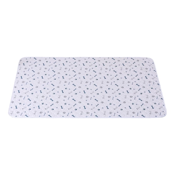 REZUOFI 4 Pcs Washable Pet Training Pads, Strong Suction Waterproof Urine Pad, Reusable Dog Pad for Indoor Outdoor Use, Durable Chew-Proof Mat with Odor Control XL