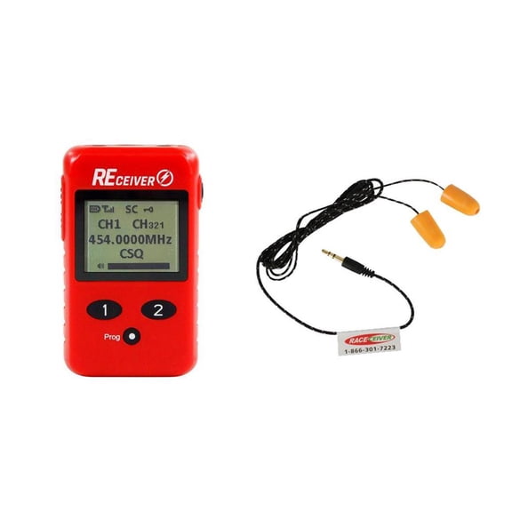 REceiver Adv. Micro Scanner & Semi-Pro Ear Bud for Fans