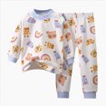 thumbnail image 1 of REgarm Baby Girl & Toddler Cotton Outfits, Size 3 6 12 Months 2T 3T 4T 5T, Cartoon Top and Pant 2Pcs Infant Fall Winter Clothing Set, 1 of 4
