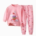 thumbnail image 1 of REgarm Baby Girl & Toddler Cotton Outfits, Size 3 6 12 Months 2T 3T 4T 5T, Cartoon Top and Pant 2Pcs Infant Fall Winter Clothing Set, 1 of 4