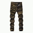 thumbnail image 1 of REgarm Boy's Skinny Fit Ripped Distressed Destroyed Fashion Washed Kids Boys Denim Jeans Pants (Brown,9-10 Years), 1 of 5