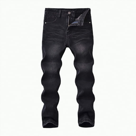 REgarm Boy's Stacked Jeans Skinny Fit Ripped Destroyed Distressed Fashion Comfy Denim Jeans Pants Boys Skinny Jeans (Navy,9-10 Years)