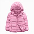 thumbnail image 1 of REgarm Boys Girls Winter Jacket Kids Puffer Coat Size 2-11 Years, Toddler Warm Lightweight Zip Up Outerwear with Hood, 1 of 4