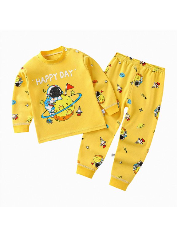 Toddler Boys Clothes 6 12 18 24 Months 2T 3T 4T 5T Baby Boy Fall Winter Outfit Long Sleeve Sweatshirt Top Pants Set Fall Winter Set