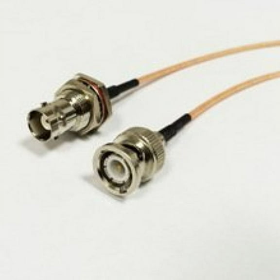 RF BNC Male Switch BNC Female Pigtail Cable RG316 15CM 6inch for CCTV camera radio High Quality Ships Quickly From USA