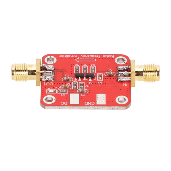 RF Broadband Amplifier 10KHz,100MHz, High Gain, Low VSWR, +12V Power