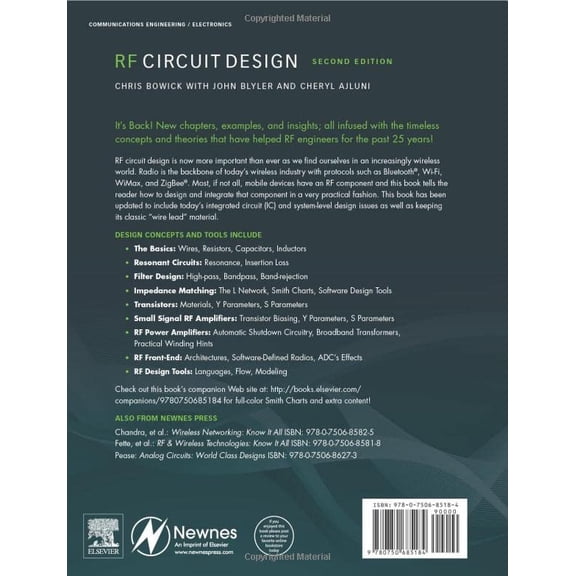 Pre-Owned RF Circuit Design Paperback