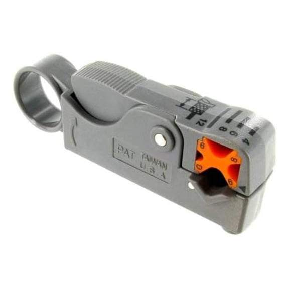 RF/Communications Coax Cable Stripping Tool for RG-58, RG-59, RG-62, RG8x, LMR-195, LMR-240