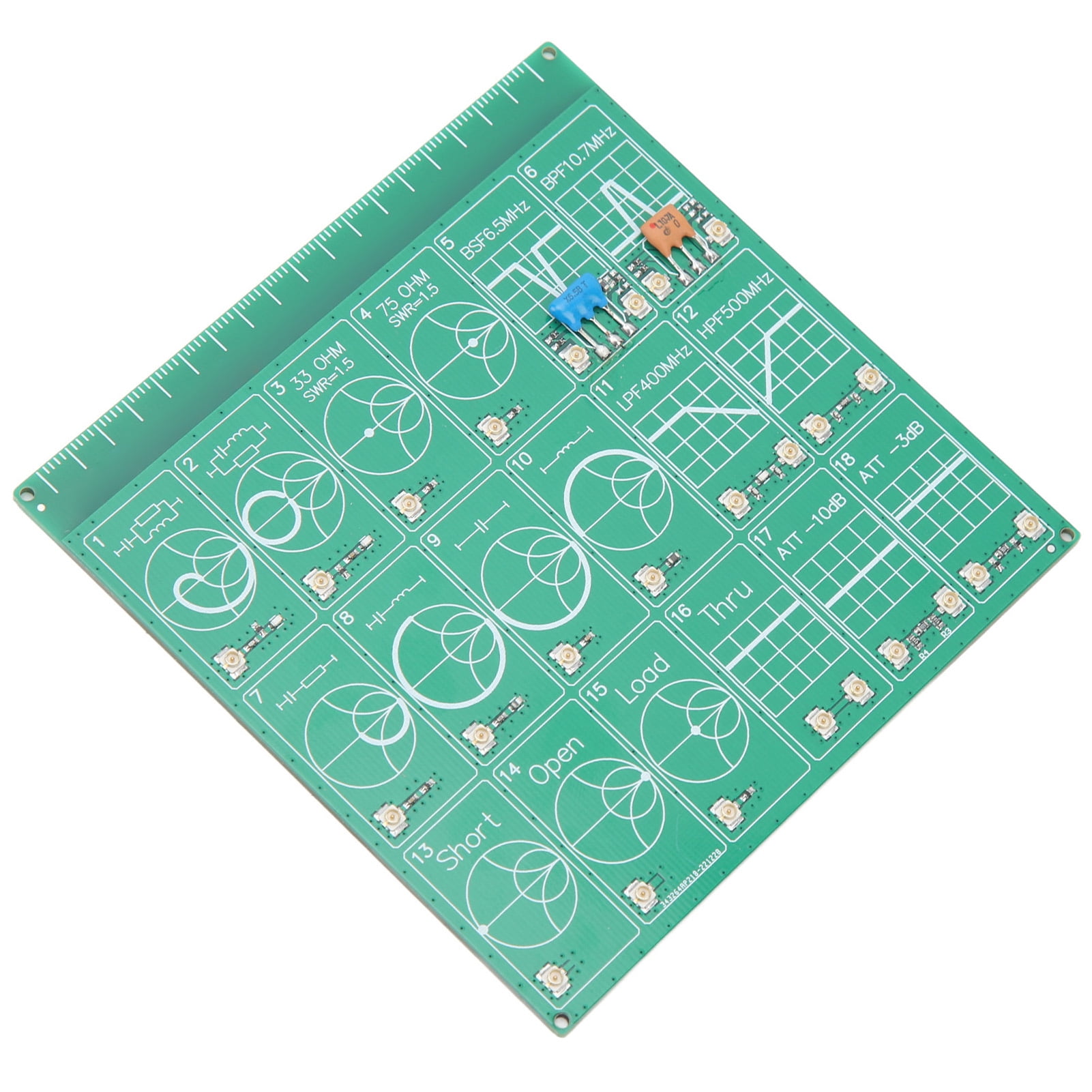 RF Demo Kit, LC Series Circuit Frequency Test Board For Learning Vector