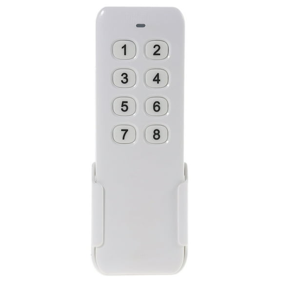 RF Digital Remote Control with Base Transmitter for Switch 433MHz Wireless Learning Code 6/8 Button EV1527 AK-500-8G