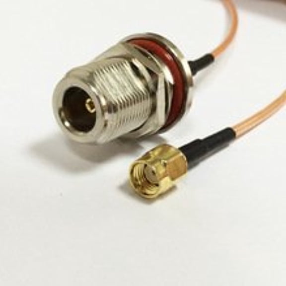 RF RPSMA Male Switch N Female Pigtail Cable RG316 Fast Ship 15CM High Quality Ships Quickly From USA