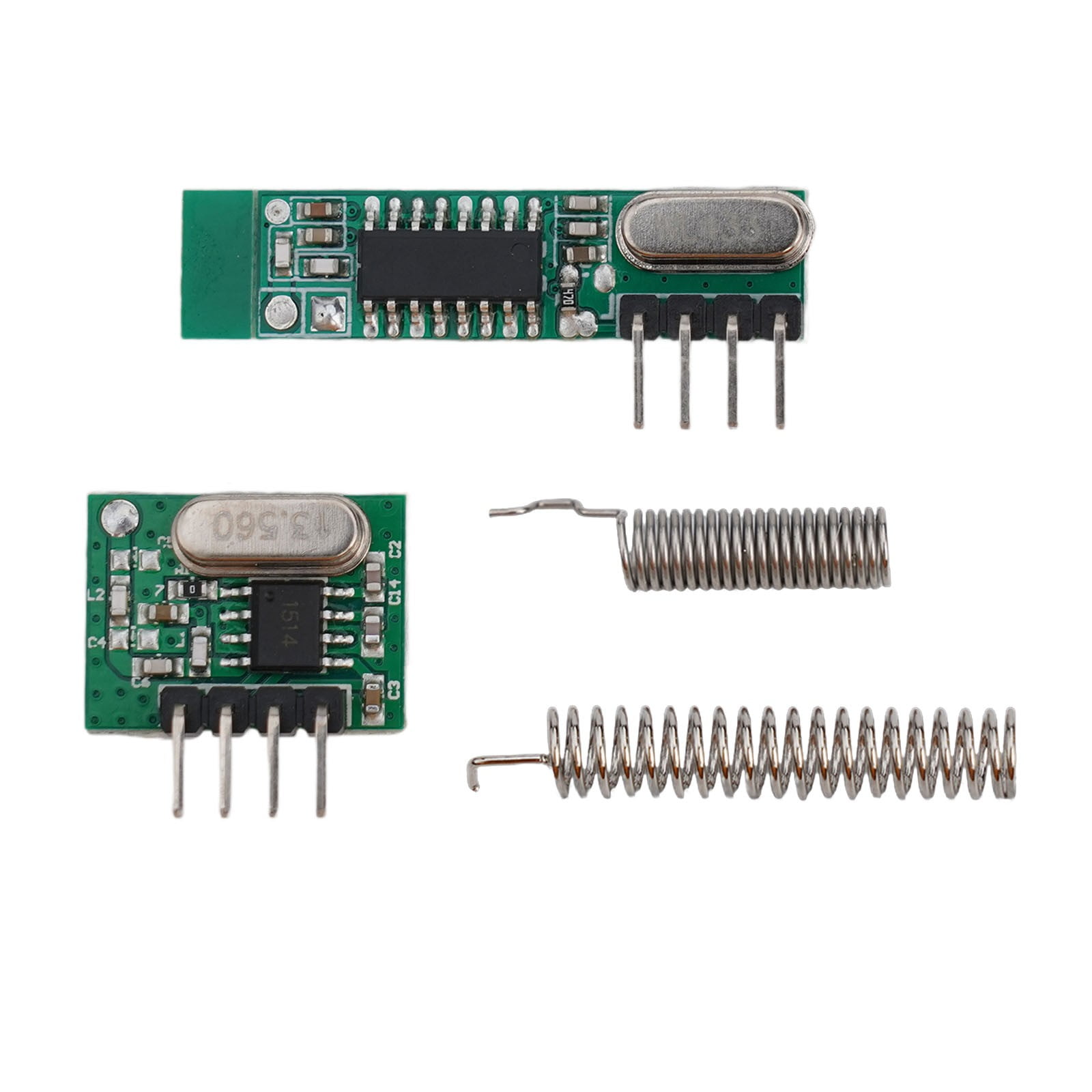 Rf Receiver Module 433Mhz Diy Kits Metal+Circuit Board Superheterodyne ...