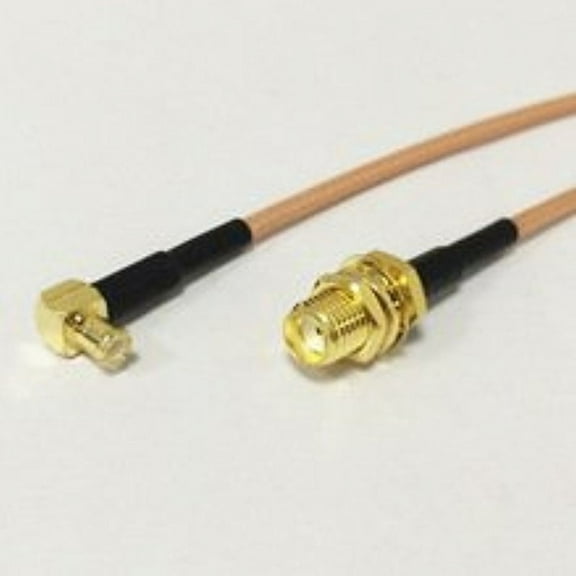 RF SMA Female Switch MCX Male Right Angle Pigtail Cable RG316 15cm Fast Ship High Quality Ships Quickly From USA